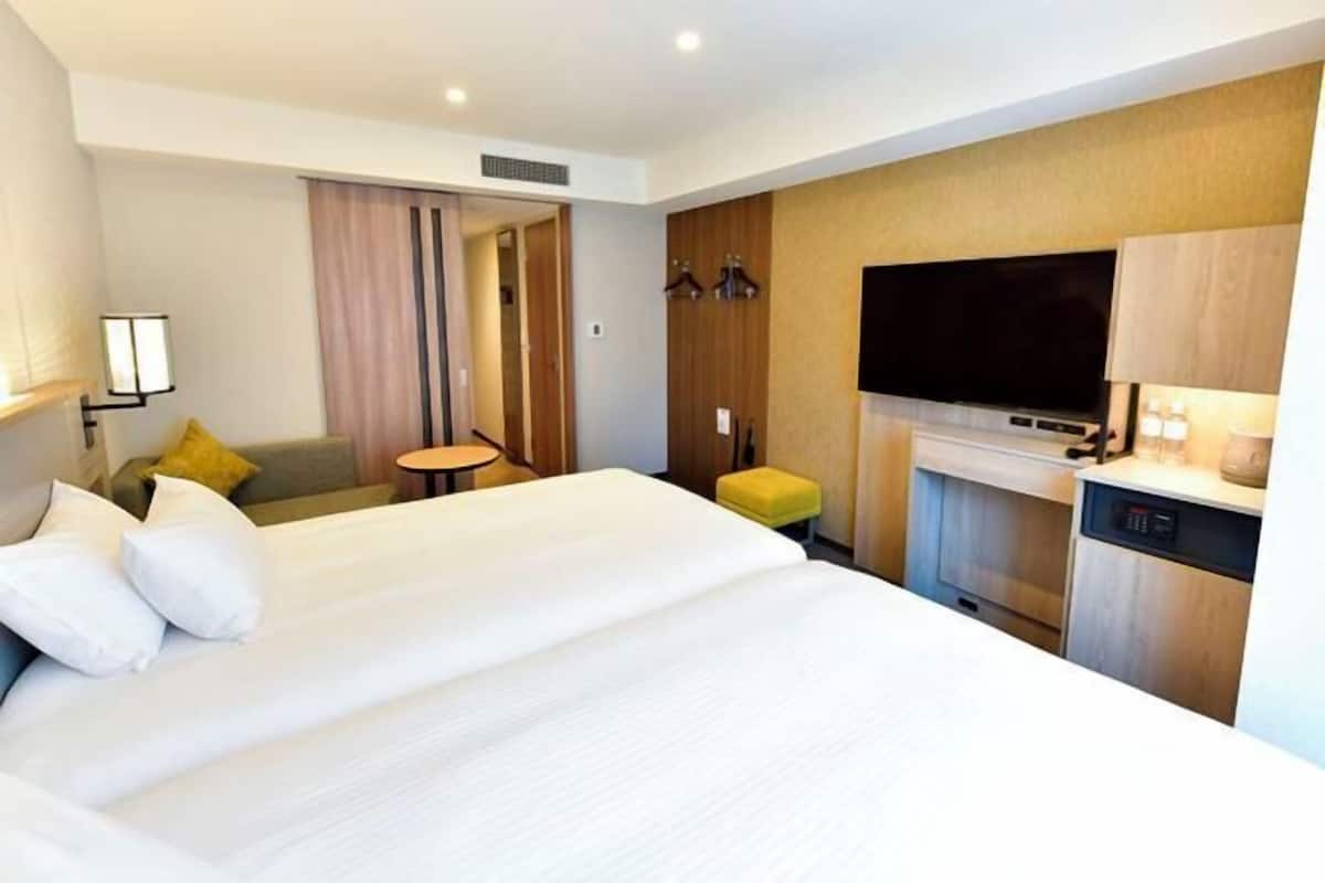 In-room safe, desk, blackout curtains, iron/ironing board