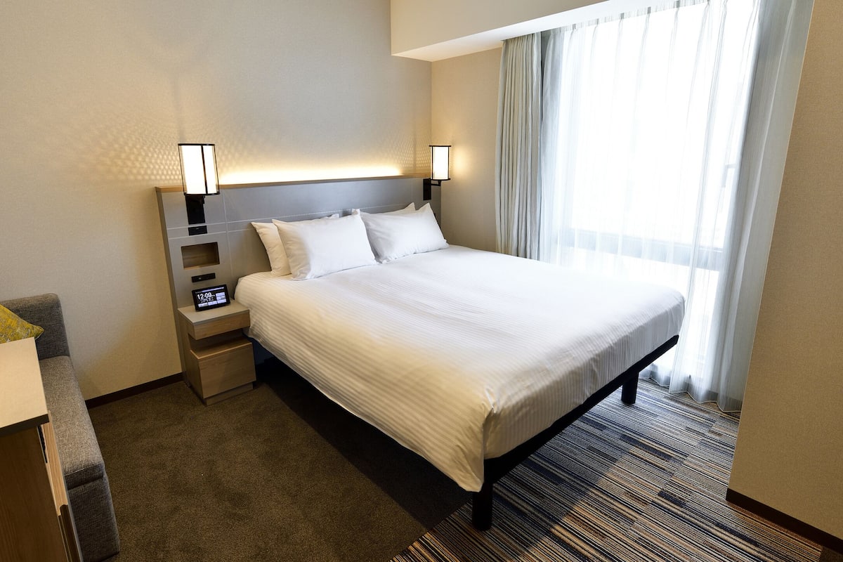 Double Room Barrier Free Non smoking | In-room safe, desk, blackout curtains, iron/ironing board