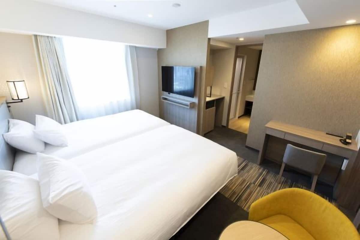 In-room safe, desk, blackout curtains, iron/ironing board