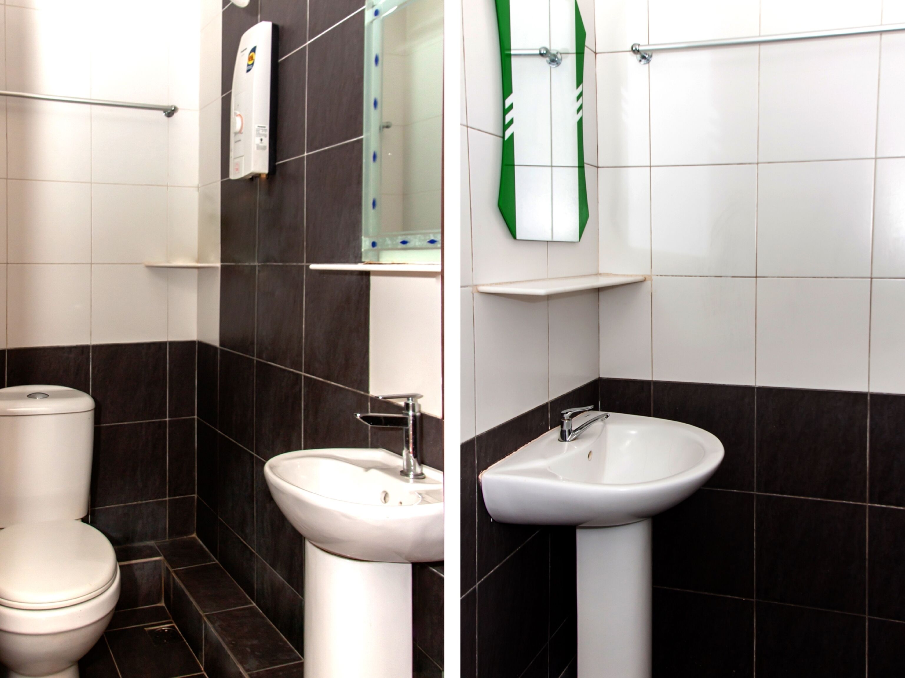 shower, rainfall showerhead, free toiletries, bidet