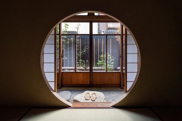 Traditional Machiya House | Garden view