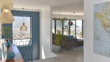 House | Living area | 55-inch TV with satellite channels