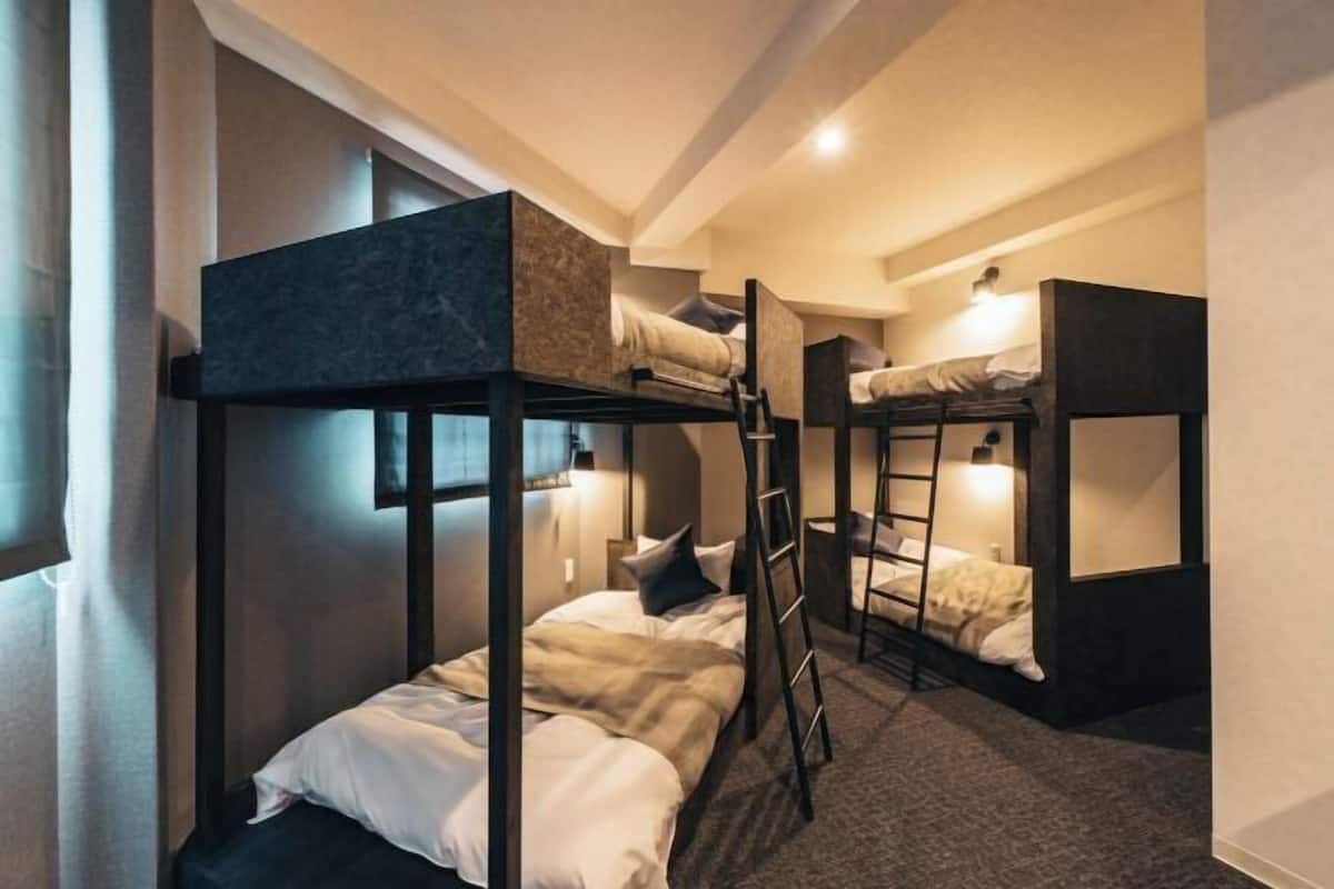 Blackout curtains, free WiFi, bed sheets