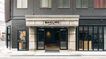 Façade de l’hébergement