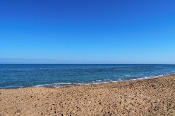Accommodatie ligt op het strand