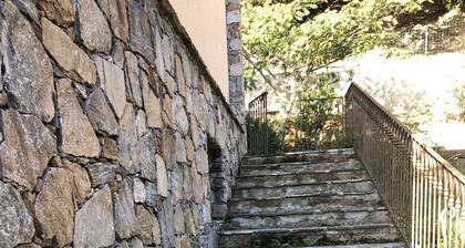superb villa village center exceptional view. Swimming pool and wooded grounds.