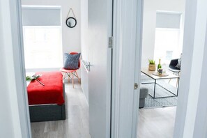 Huoneisto | 2 makuuhuonetta, ilmainen Wi-Fi