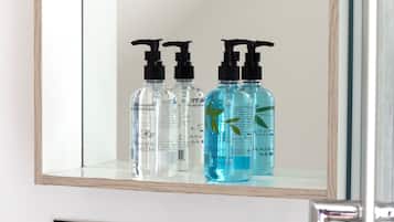 Single Room | Bathroom amenities | Shower, hair dryer, towels, soap