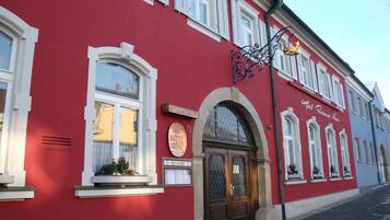 Façade de l’hébergement