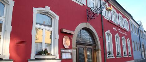 Voorkant van accommodatie