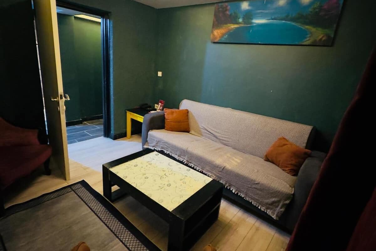 Economy-Apartment | Bettwäsche aus ägyptischer Baumwolle, hochwertige Bettwaren, Zimmersafe