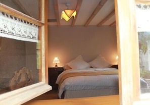 Dubbelrum (Mirabelle) | Skrivbord, strykjärn/strykbräda, gratis wi-fi och sängkläder