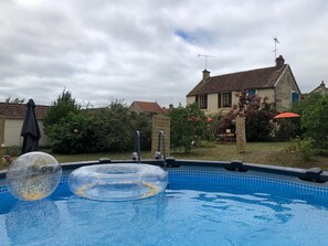 Seasonal outdoor pool