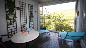 舒適公寓客房, 1 間臥室, 非吸煙房, 山谷景觀 | 露台/庭院