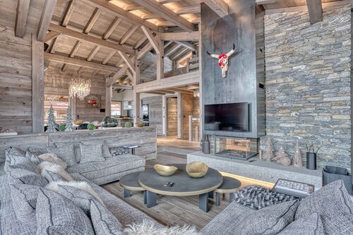 CHALET GRAND PARADIS, 6 chbres, salle de cinéma, Espace SPA, services 