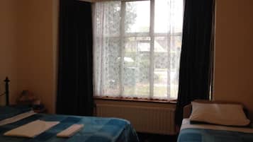 Individually decorated, individually furnished, iron/ironing board