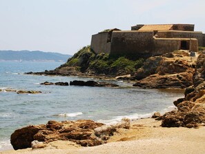 Na praia 