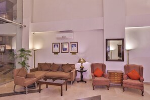 Sala de estar en el lobby