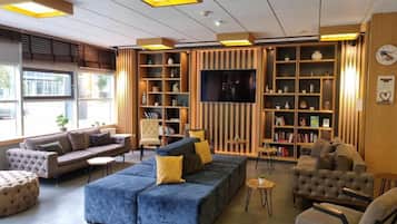 43-inch LED TV with satellite channels, TV, first-run movies