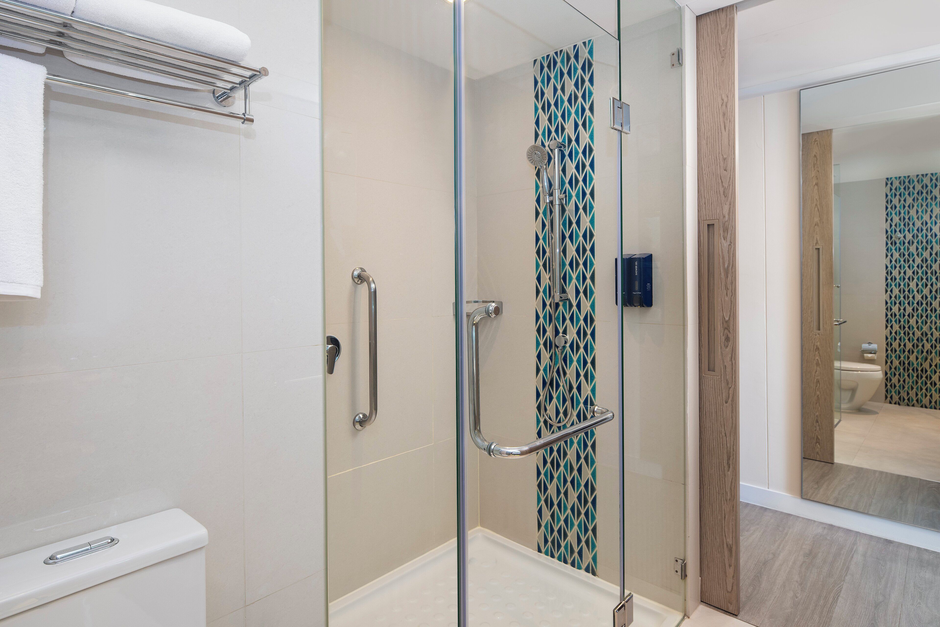 In-room safe, desk, laptop workspace, blackout drapes