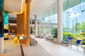 Sitzecke in der Lobby