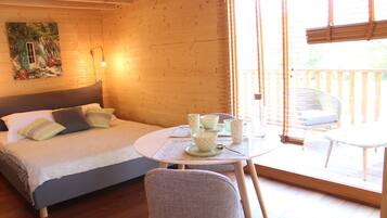 Tree House | Individually decorated, individually furnished, blackout drapes