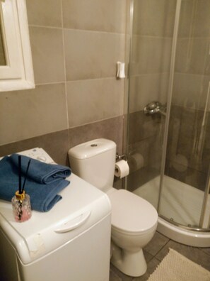 Departamento | Baño | Regadera, secadora de cabello, toallas, jabón 