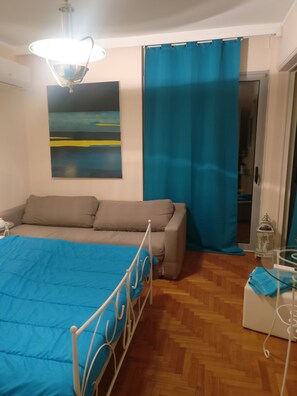 Appartement | 1 chambre, fer et planche à repasser, accès au Wi-Fi (inclus)