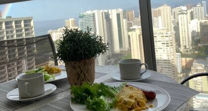 Inselkolonie Penthouse mit Meerblick, Private Lanai in der 44. Etage !!