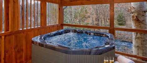 Tina de hidromasaje interior