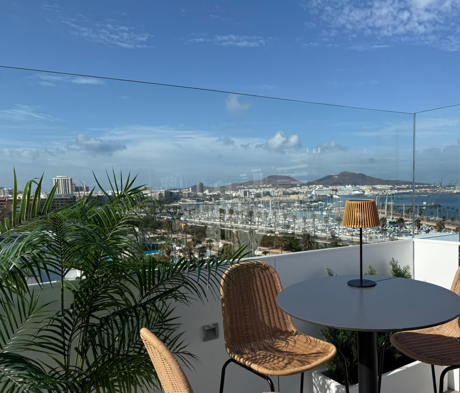 Vue depuis l’hébergement