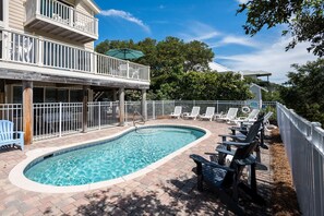 Pool - SALE~"SeaBatical"~Amazing Gulf, Lake, Park Views~Heated Pool~Gulf Trace~Beach (Santa Rosa Beach)
