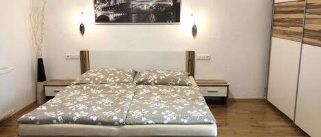 Comfort Apartment, Balcony | 2 bedrooms, desk, laptop workspace, blackout drapes