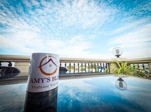 Apartment, 2 Bedrooms, City View | Terrace/patio