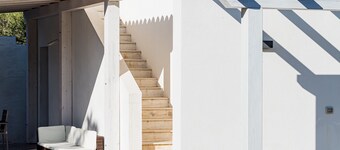 Villetta Bianca - modern house 400mt sandy beach