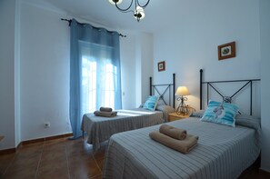 3 Schlafzimmer, Bettwäsche aus ägyptischer Baumwolle
