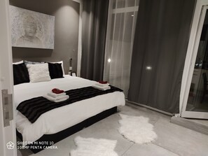 Chambre Double Exclusive, vue mer | Draps en coton égyptien, literie de qualité supérieure