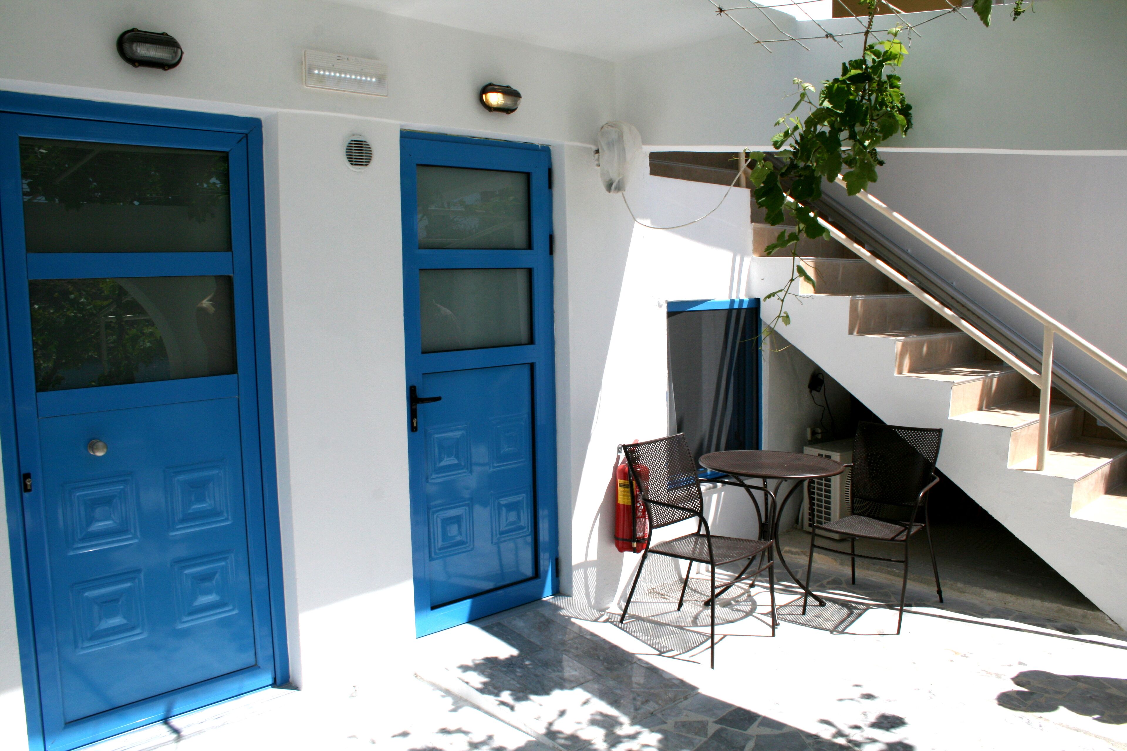 Twin Room, 2 Twin Beds, Sea View (Veranda) | Terrace/patio