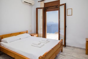 Panoramic Apartment, 1 Bedroom, Balcony, Sea View