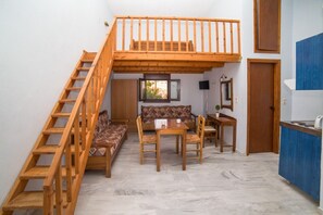 Maisonette Studio | Living area - Kavos Melissa Studios (Agios Vasileios)