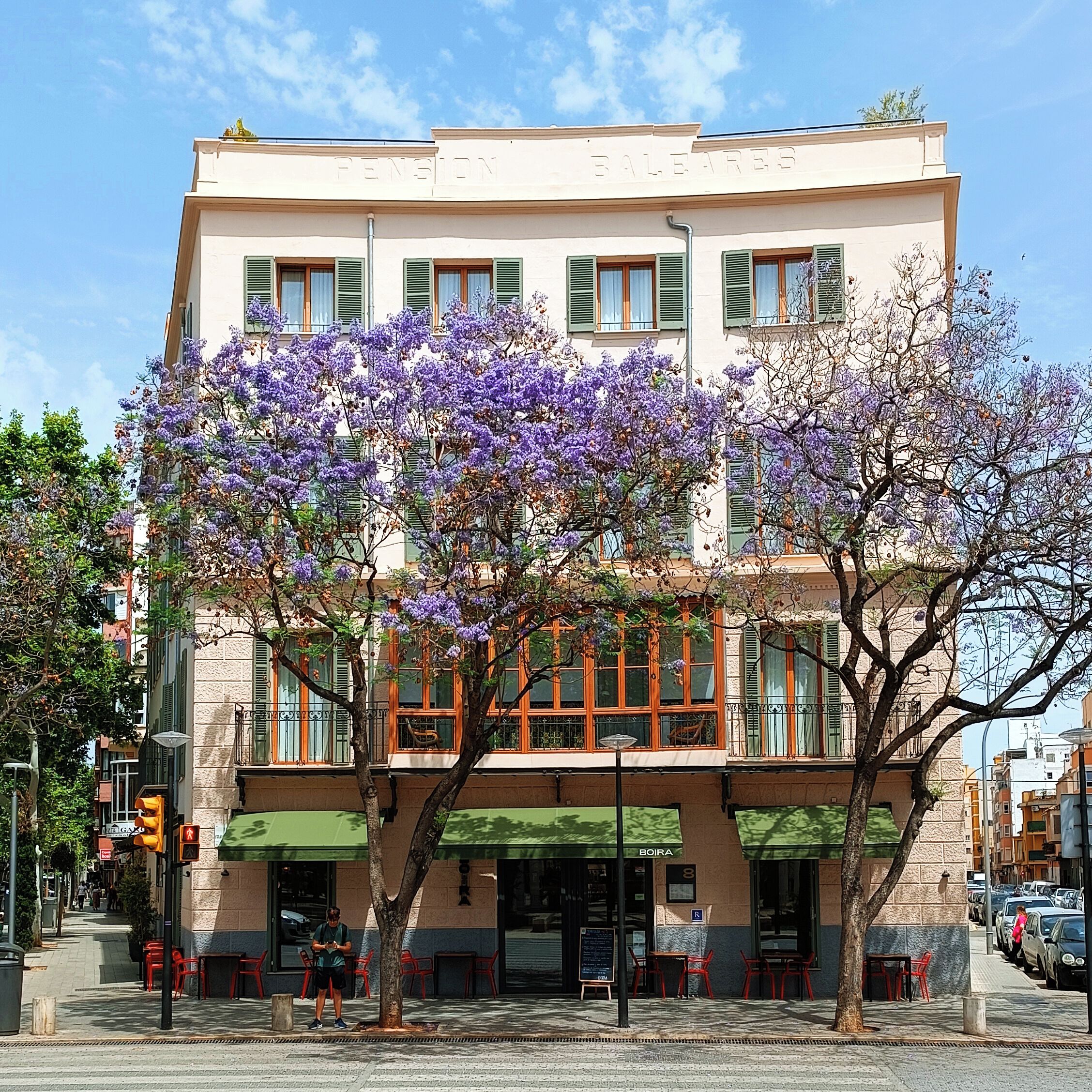 Fassade der Unterkunft