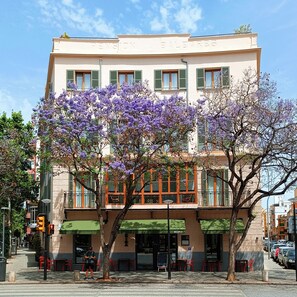 Façade de l’hébergement