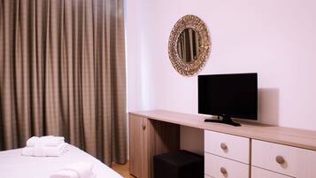 Apartamento, 1 quarto | 1 quarto, Wi-Fi de cortesia, roupa de cama