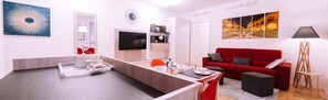 Apartment, 1 Bedroom | Living area