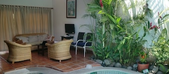 Vacation beach house with swimming pool in Punta Leona Resort, Costa Rica