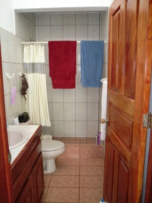 Shower, towels
