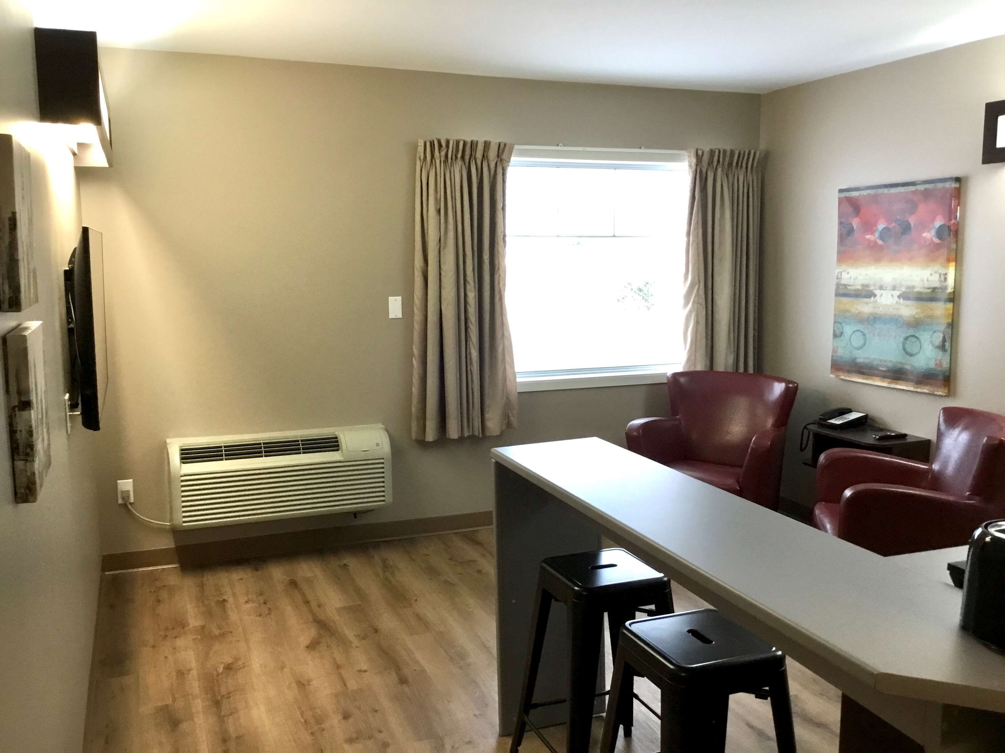 suite, 2 queen beds, non smoking, kitchenette | hypo-allergenic bedding, desk, laptop workspace, blackout curtains