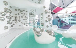 Indoor pool, outdoor pool - Arte Plus @ Jalan Ampang; by KLCC. Kuala Lumpur. (Kuala Lumpur)
