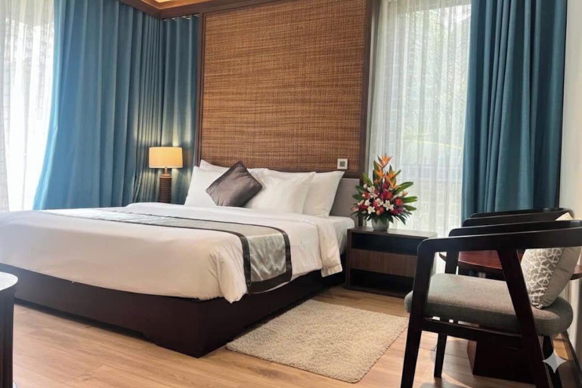 Deluxe-Doppelzimmer | Minibar, Zimmersafe, Schreibtisch, laptopgeeigneter Arbeitsplatz