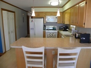 Dishwasher, dining tables